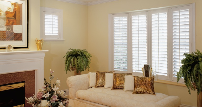 Jacksonville living room shutters